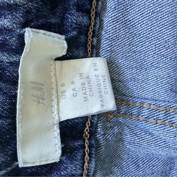 H&M Women's High Rise Jeans - Blue - Picture 6 of 8